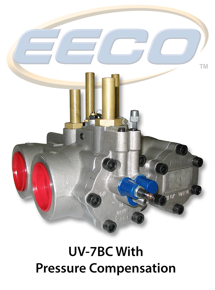Pressure Compensated Control Valve - UV-7BC - EECO